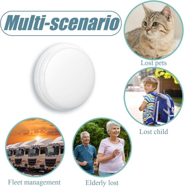 No Subscription Vehicle GPS Tracker Portable Car GPS Tracker Mini Magnetic GPS Device Full Coverage Pinpoint Vehicle Location Elderly Children Pets No SIM Card Required - Image 2